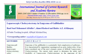 International Journal of Current Research and Academic Review